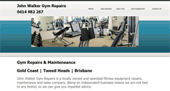 Desktop Screenshot of gymrepairs.com.au